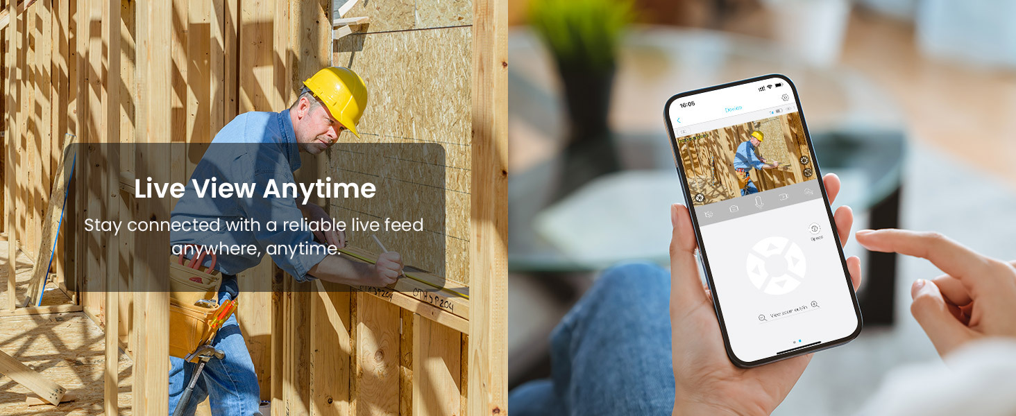 4G LTE Plug-in Security Camera Outdoor, No WiFi Surveillance Camera, Wired Camera Security, 24/7 Recording, Motion Detection & Auto Ttracking, 360° View, 2K Color Night Vision, 2-Way Talk, Built-in SIM Card & SD Card, App Remote Control