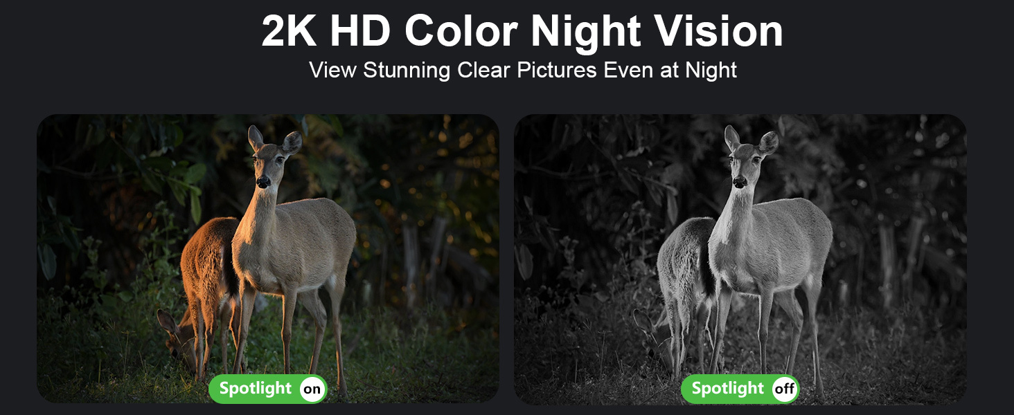 4G Cellular Security Camera, Solar-Powered Surveillance Camera, Wireless CCTV Camera, PIR Motion Detection, Siren, Phone Notification, 360° PTZ, Two-Way Audio, 2K HD Color Night Vision, SD&Cloud Storage, Remote Control via Mobile Phone