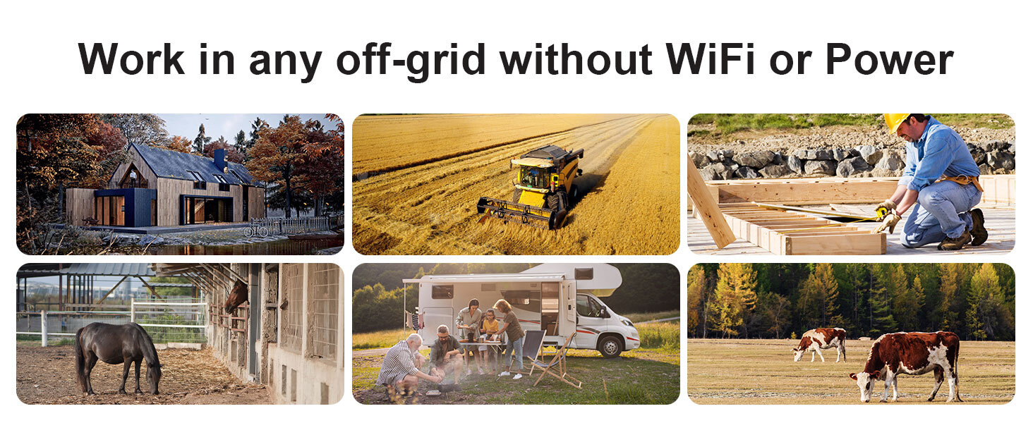 2 Pcs 4G Cellular Solar Camera Outdoor, 2K HD Wireless Security Camera, 360° Pan/Tilt, Motion Detection, Phone Notification, Two-Way Talk, Color Night Vision, SD&Cloud Storage, Remote Control, Suitable for Farm/Ranch/Garage/RV