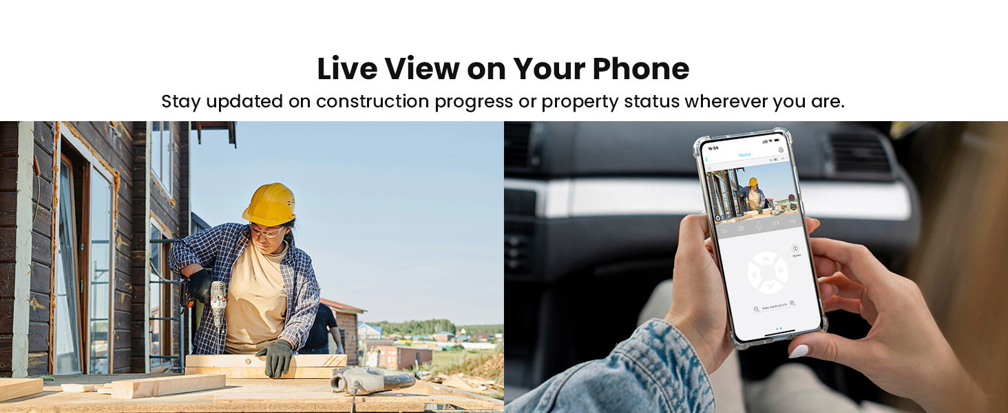 4G Cellular Security Camera Wireless Outdoor Solar Powered with SIM Card, No WiFi Needed, Motion Detection, 2K HD Color Night Vision, Waterproof, 2-Way Audio, Phone Alert, SD Card and Cloud Storage