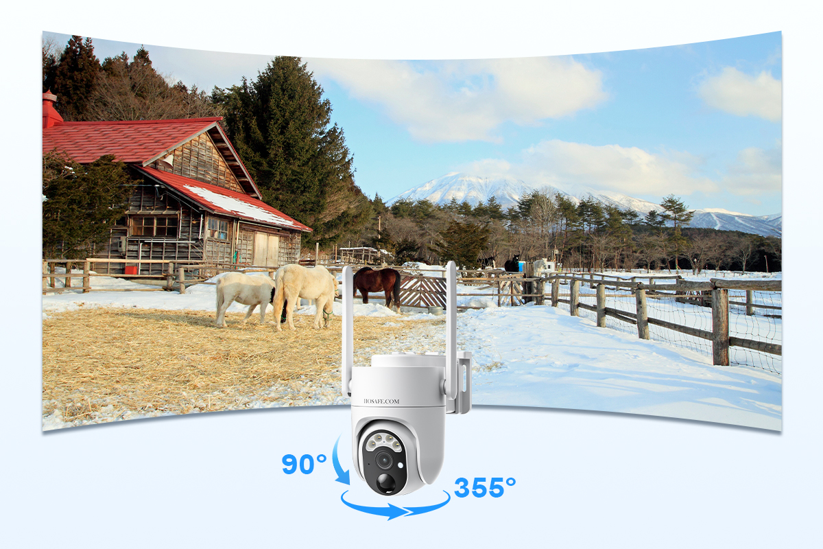 HOSAFE 4G LTE solar camera