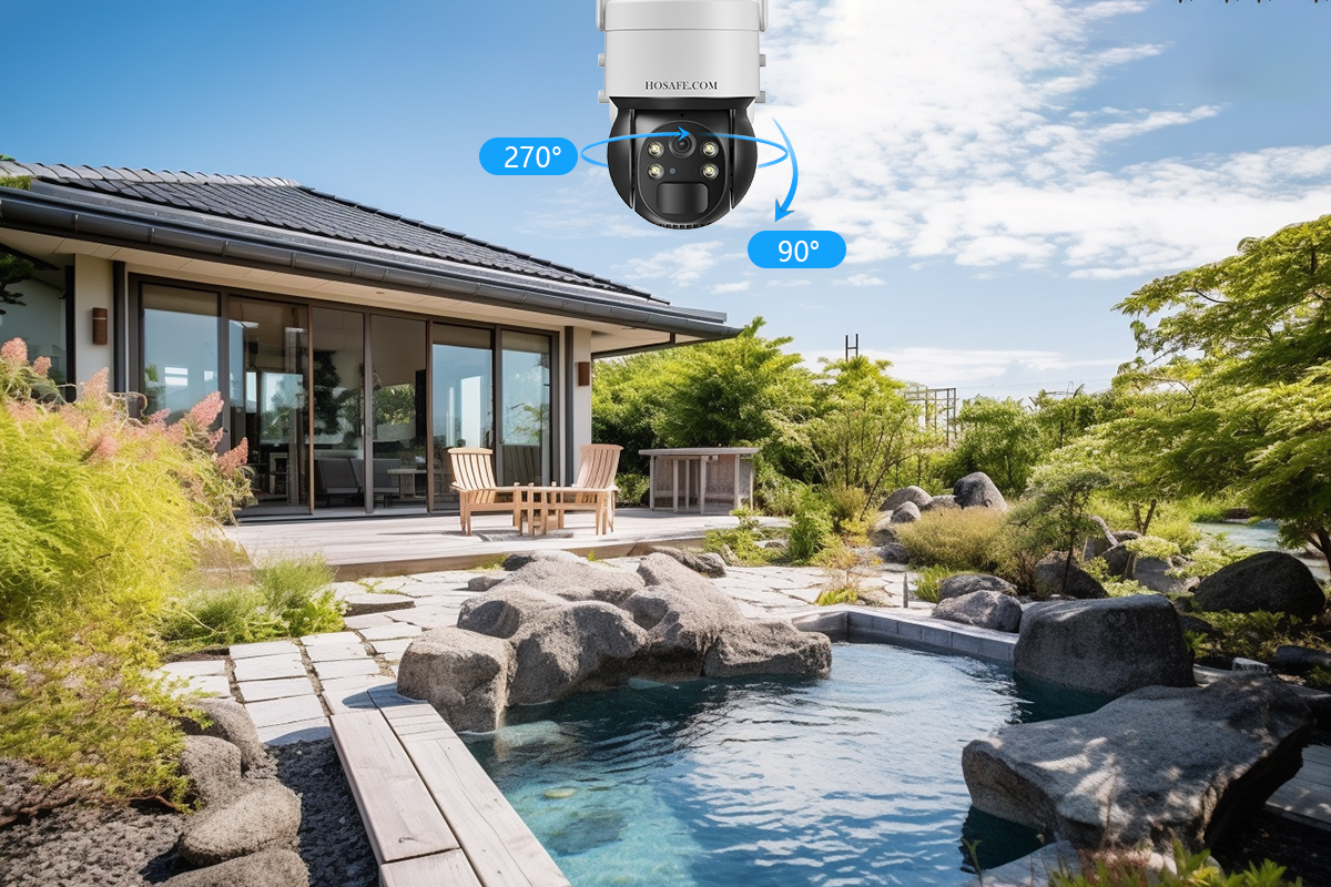 HOSAFE solar WiFi camera