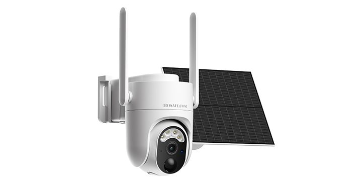 HOSAFE 4G solar PTZ security camera for no-WiFi outdoor monitoring