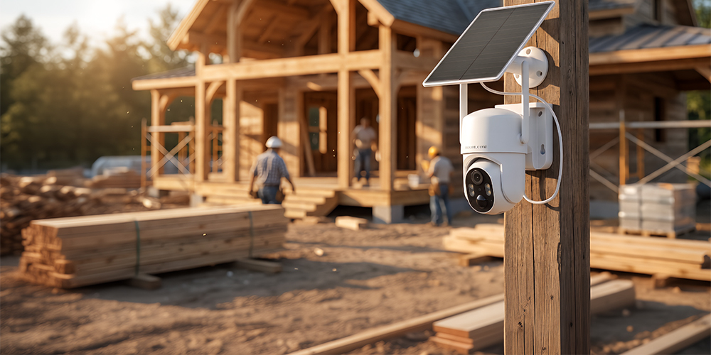 HOSAFE construction jobsite security camera for tools materials and equipment