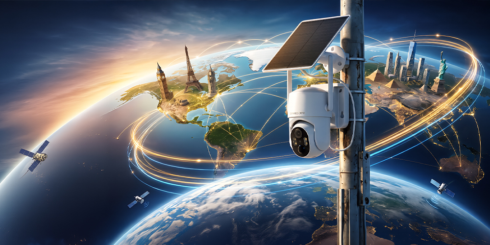 HOSAFE Global 4G Solar PTZ Security Camera