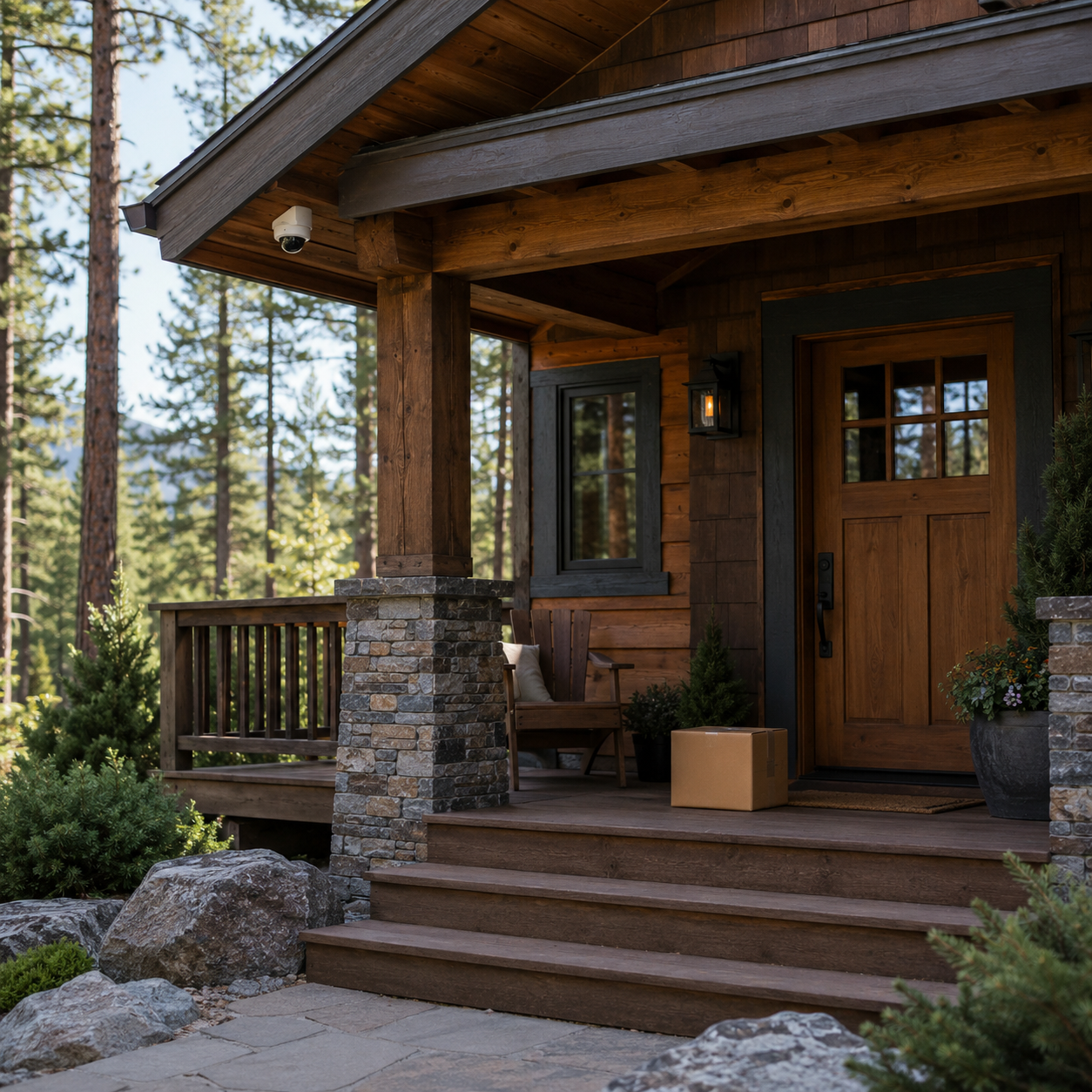 Front Door & Porch