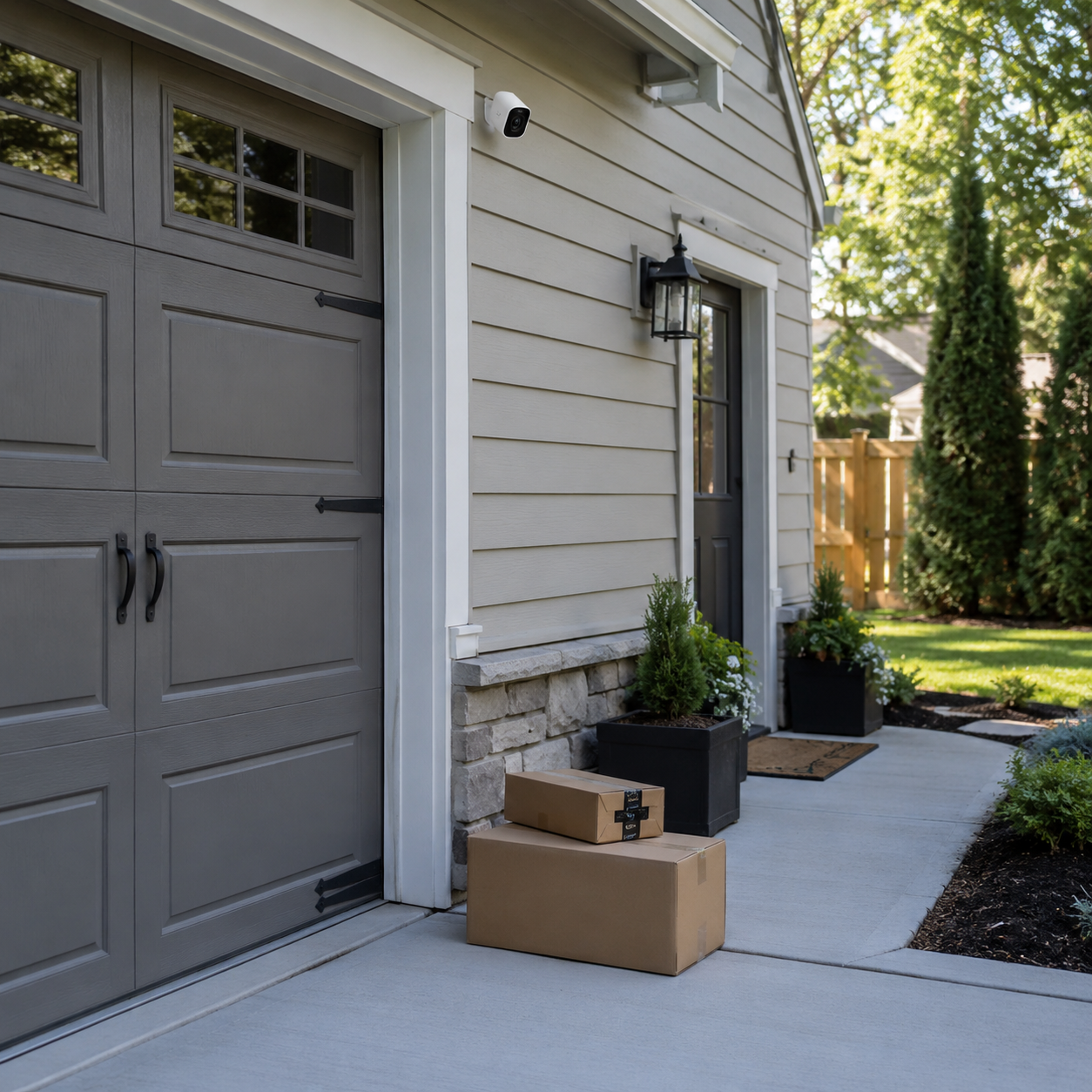 Package Drop Area
