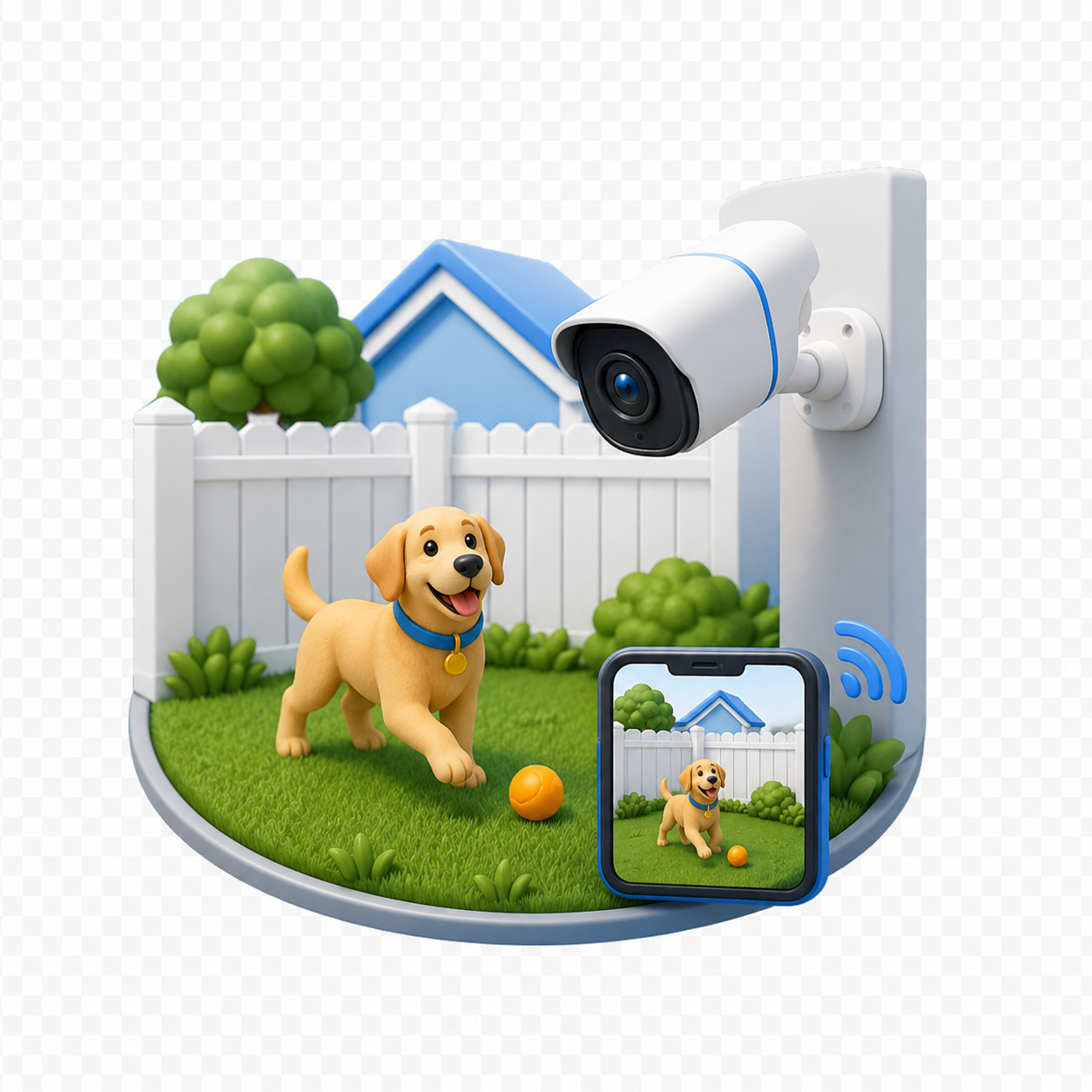 Pets and Backyard