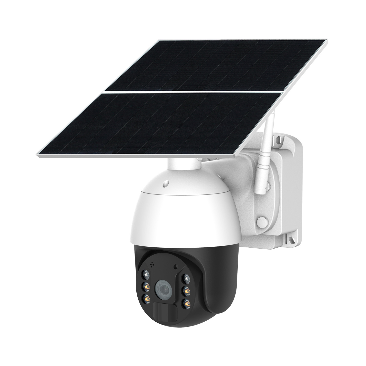 Wireless Outdoor Solar Powered 4G LTE - No WiFi Needed, 4K, Color Night ...