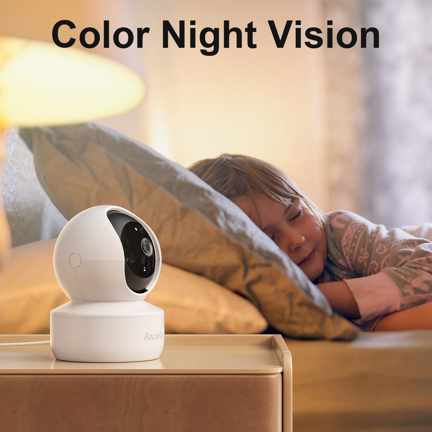 Security Camera Indoor, Cameras for Home Security Indoor, 360° Pan&Tilt ...