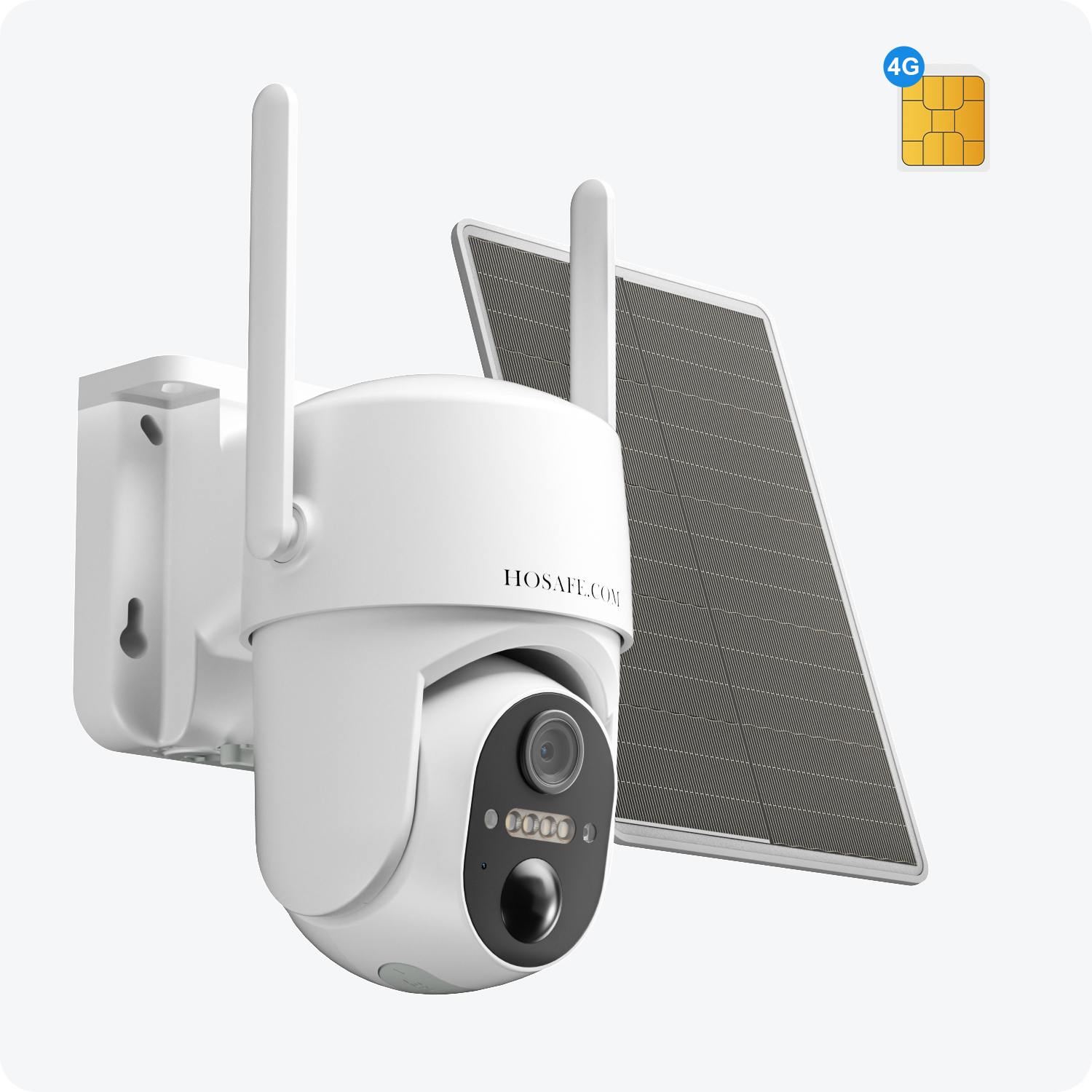HOSAFE 4G Solar PTZ Camera | 64GB SD Card Included