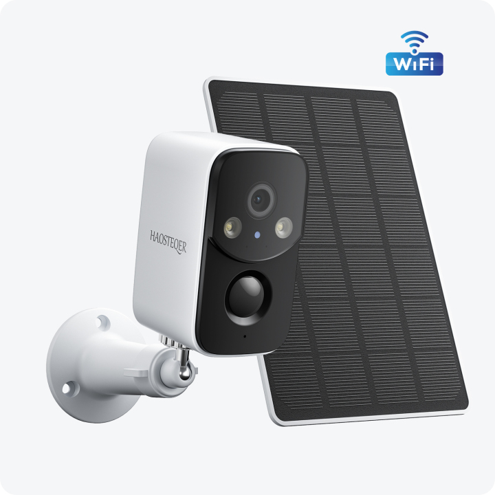 HOSAFE 2K Solar WiFi Outdoor Security Camera