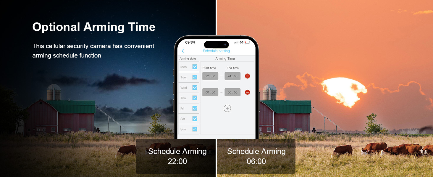 4G LTE Cellular Security Cameras Wireless Outdoor, No WiFi Security Camera, Solar Camera Outdoor Wireless, Human Detection, 360 PTZ, 2K HD Color Night Vision, 2-Way Talk, IP66 (Global Version)