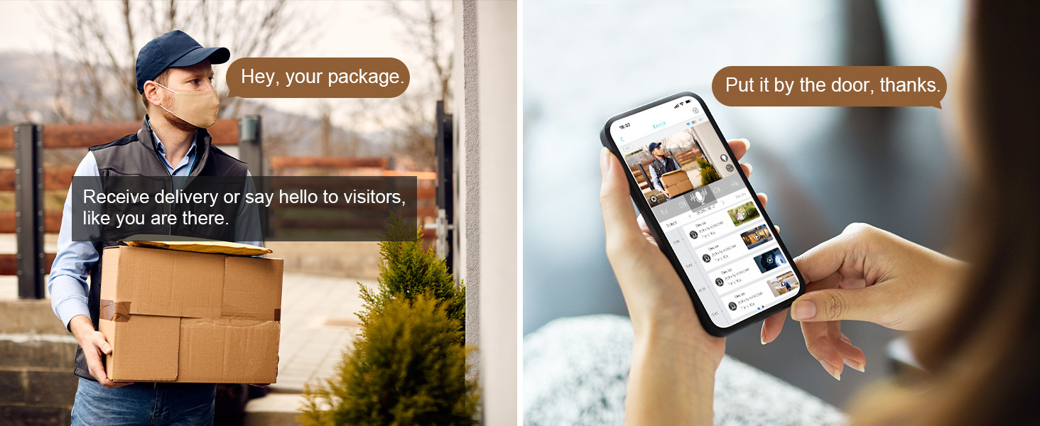 2K HD Solar WiFi Camera, Outdoor Camera Wireless, Security Camera with Motion Detection, Instant Alert, Color Night Vision, Two-Way Audio,  360° PTZ, SD Card/Cloud Storage, App Remote Control