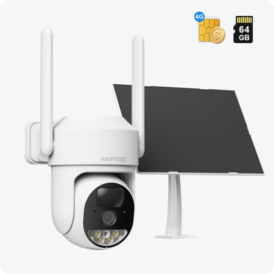 HOSAFE YT15-4GD AOV 4G Solar Camera with 360-day data
