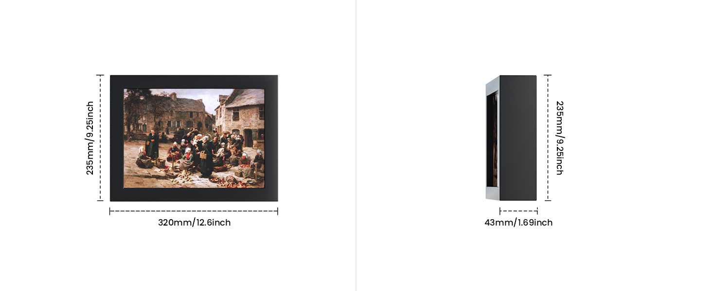 HOSAFE 4G Picture Frame Indoor Security Camera