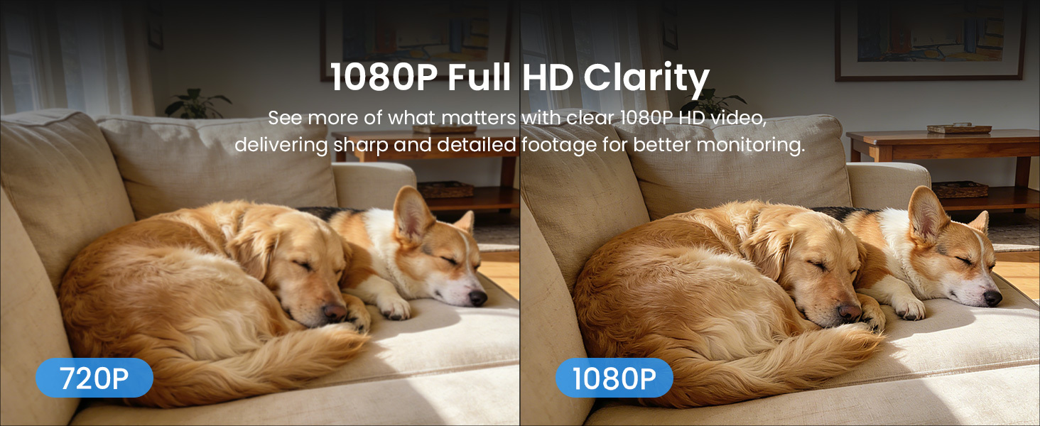 HOSAFE 4G Picture Frame Indoor Security Camera
