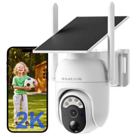 HOSAFE WiFi solar security camera
